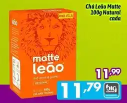 Supermercados Big Compra Chá Leão Matte oferta
