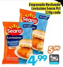 Supermercados Big Compra Empanado Recheado Levissimo Seara oferta