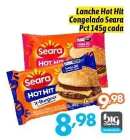 Supermercados Big Compra Lanche Hot Hit Congelado Seara oferta