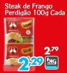 Supermercados Big Compra Steak de Frango oferta