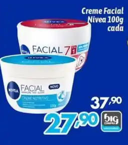 Supermercados Big Compra Creme Facial Nivea oferta