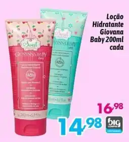 Supermercados Big Compra Loção Hidratante Giovana Baby oferta