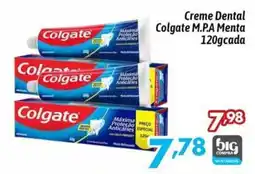 Supermercados Big Compra Creme Dental Colgate M.P.A Menta oferta
