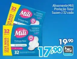 Supermercados Big Compra Absorvente mili proteção total suave oferta