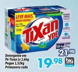 Supermercados Big Compra Detergente em Pó Tixan Lv Primavera oferta