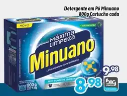 Supermercados Big Compra Detergente em Pó Minuano oferta