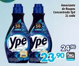 Supermercados Big Compra Amaciante de Roupas Concentrado Ypê oferta