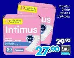 Supermercados Big Compra Protetor Diário Intimus oferta