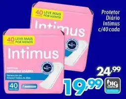 Supermercados Big Compra Protetor Diário Intimus oferta