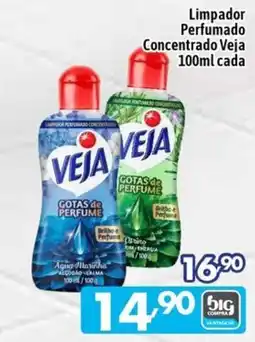 Supermercados Big Compra Limpador Perfumado Concentrado Veja oferta