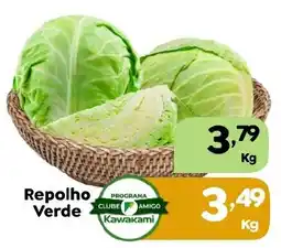 Supermercados Kawakami Repolho Verde oferta