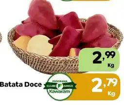 Supermercados Kawakami Batata Doce oferta