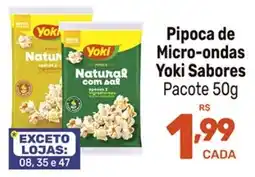 Supermercados Jau Serve Pipoca de Micro-ondas Yoki Sabores oferta