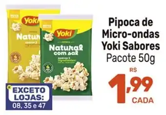 Pipoca de Micro-ondas Yoki Sabores