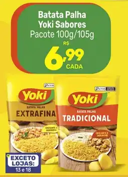 Supermercados Jau Serve Batata Palha Yoki Sabores oferta