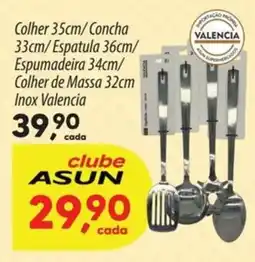 Asun Colher 35cm/ Concha 33cm/ Espatula 36cm/ Espumadeira 34cm/ Colher de Massa 32cm oferta
