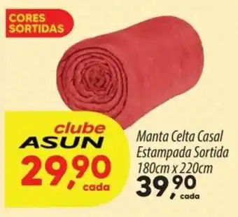 Manta Celta Casal Estampada Sortida