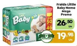 Supermercados Kawakami Fralda little baby nemo mega promo oferta