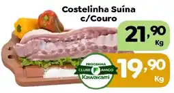 Supermercados Kawakami Costelinha Suína c/Couro oferta
