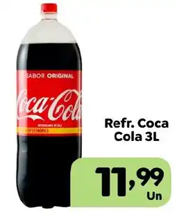 Supermercados Kawakami Refr. Coca Cola 3L oferta