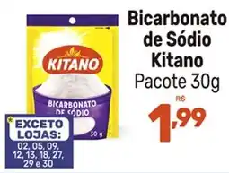 Supermercados Jau Serve Bicarbonato de Sódio Kitano oferta