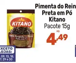 Supermercados Jau Serve Pimenta do Reino Preta em Pó oferta