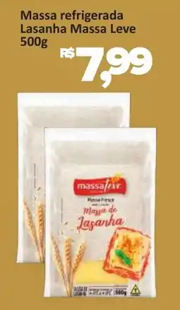 Supermercados Savegnago Massa refrigerada Lasanha Massa Leve oferta