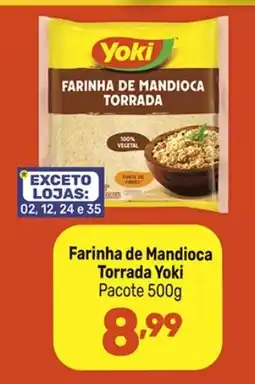 Supermercados Jau Serve Farinha de Mandioca Torrada oferta