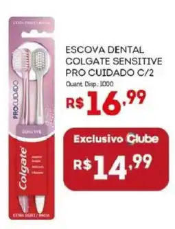 Bistek Supermercados escova dental colgate sensitive pro cuidado c/2 oferta
