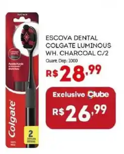 Bistek Supermercados escova dental colgate luminous wh. charcoal c/2 oferta