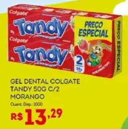 Bistek Supermercados Gel dental colgate tandy morango oferta