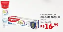Bistek Supermercados Creme dental colgate total 12 oferta