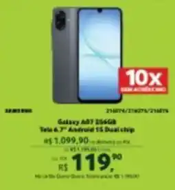 Quero Quero Galaxy a07 256gb tela 6.7" android 15 dual chip oferta