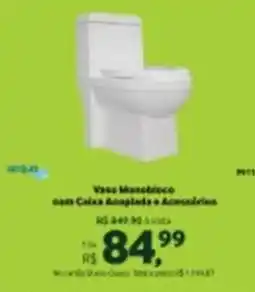 Quero Quero Vaso Monobloco com Caixa Acoplada e Acessórios oferta
