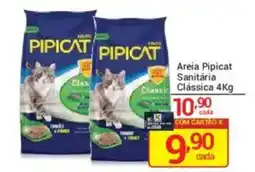 X Supermercados Areia Pipicat Sanitária Clássica oferta