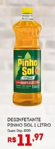 Bistek Supermercados Desinfetante pinho sol 1 litro oferta