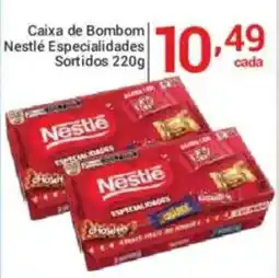 X Supermercados Caixa de Bombom Nestlé Especialidades Sortidos oferta