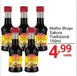 X Supermercados Molho Shoyu Sakura Tradicional oferta