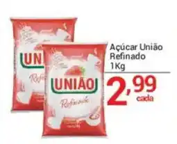 X Supermercados Açúcar União Refinado oferta
