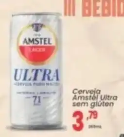 Primor Supermercado Cerveja amstel ultra sem glúten oferta