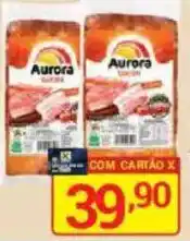 X Supermercados Aurora bacon oferta