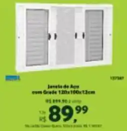 Quero Quero Janela de Aço com Grade oferta