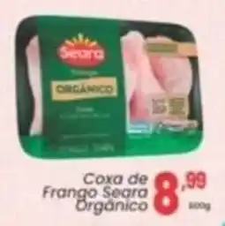Primor Supermercado Coxa de Frango Seara Orgânico oferta