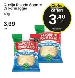 Comercial Zaffari Queijo ralado sapore di formaggio oferta