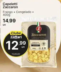 Comercial Zaffari Capeletti zaccaron oferta