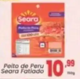 Primor Supermercado Peito de Peru Seara Fatiado oferta