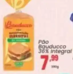 Primor Supermercado Pão bauducco 36% integral oferta