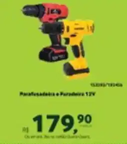Quero Quero Parafusadeira e Furadeira 12V oferta