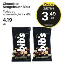 Comercial Zaffari Chocolate Neugebauer Bib's oferta