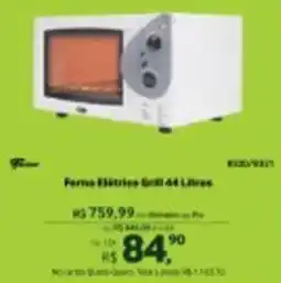 Quero Quero Forno Elétrico Grill oferta